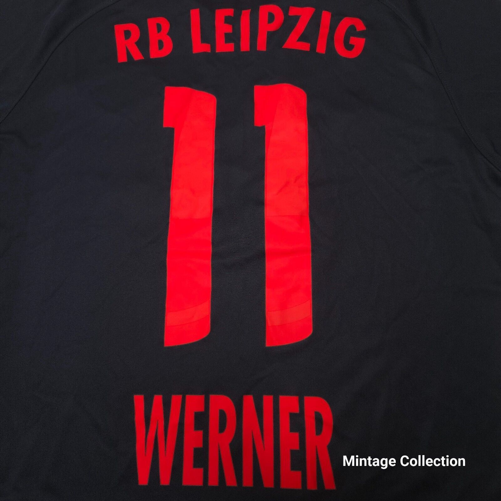 Red Bull NEW NIKE RED BULL RB LEIPZIG 2020 SOCCER JERSEY #11 WERNER L Size US L / EU 52-54 / 3 - 12 Thumbnail