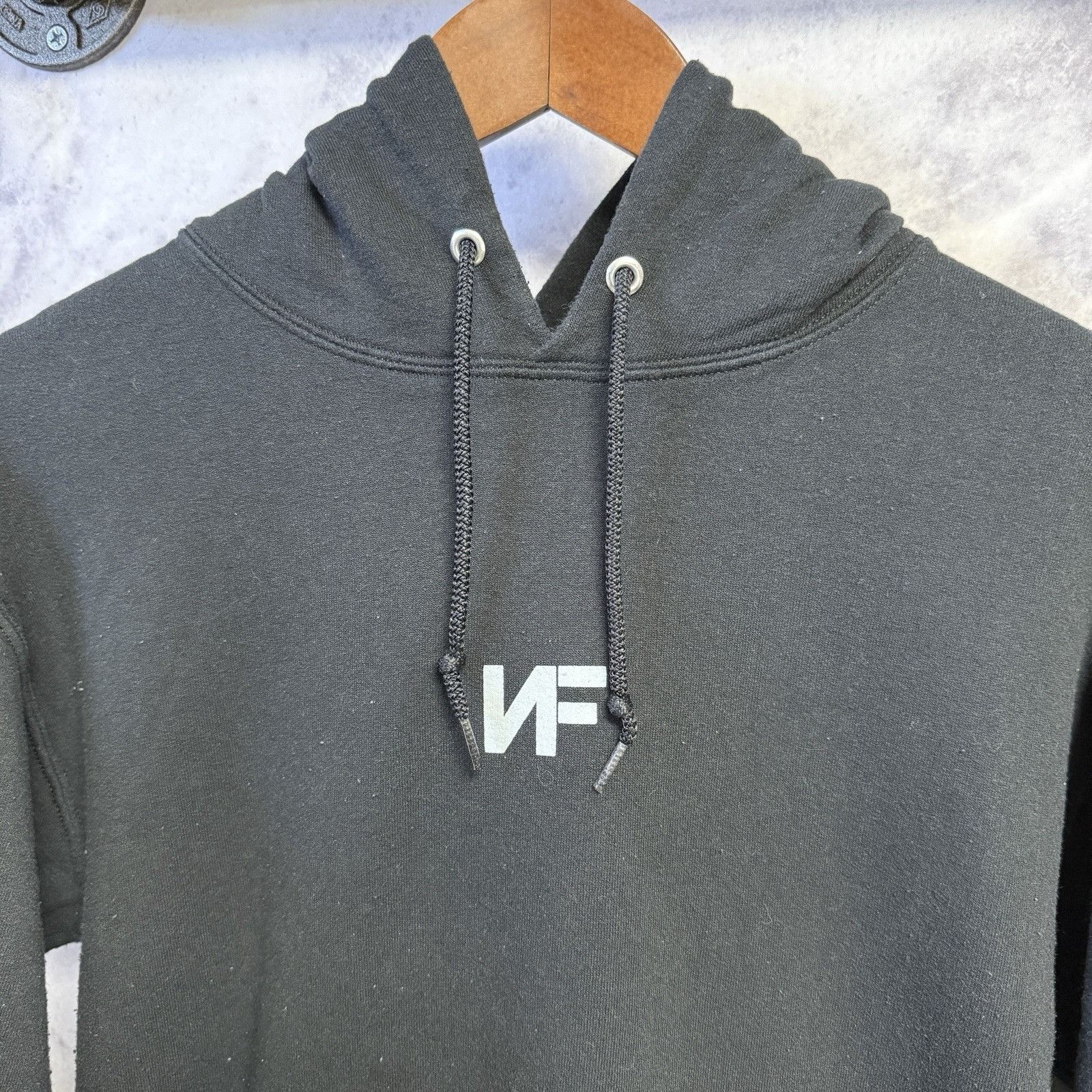Rap Tees NF Real Music Hope Tour MMXXIV Black Hoodie Men’s Size Small Size US S / EU 44-46 / 1 - 3 Thumbnail