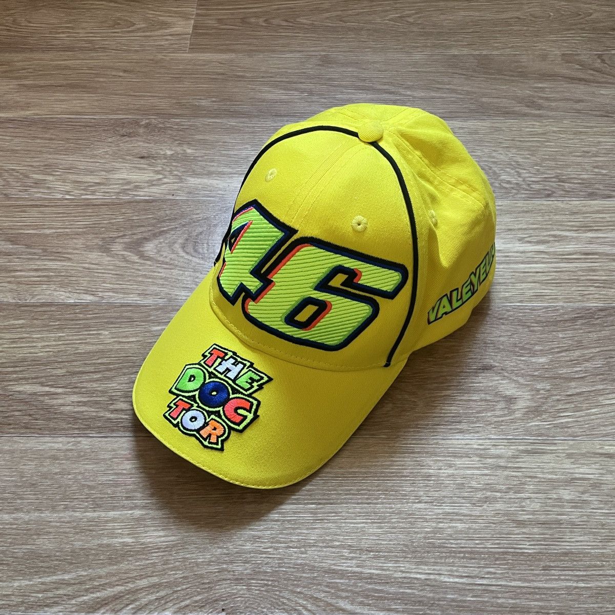 Other VR46 The Doctor Valentino Rossi Racing Yellow Baseball Cap Size ONE SIZE - 1 Thumbnail