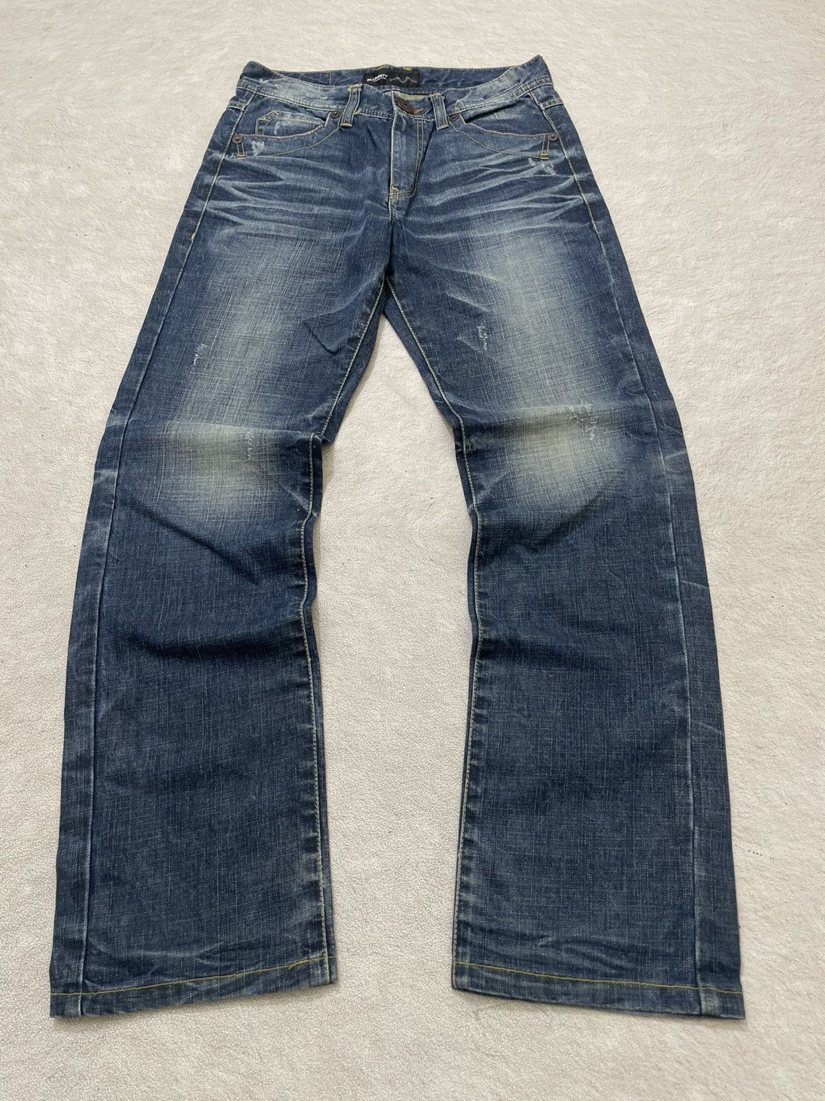 Hysteric Glamour SS06 Sample Distressed Scab Denim | Grailed