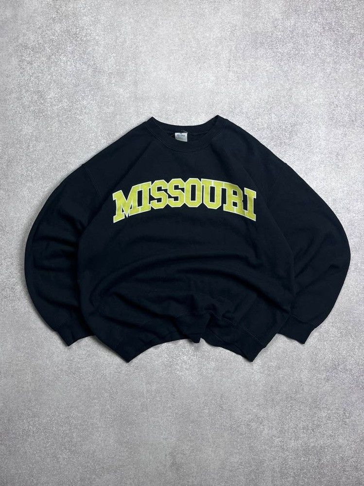 Vintage Vintage Missouri Spellout Boxy Sweatshirt L Size US L / EU 52-54 / 3 - 1 Thumbnail