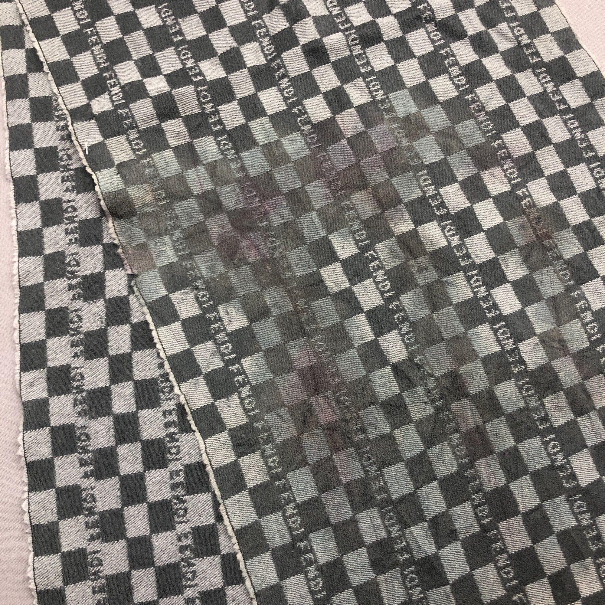 Fendi Vintage Fendi Scarf Muffler FF Monogram Wool Scarves Size ONE SIZE - 6 Thumbnail