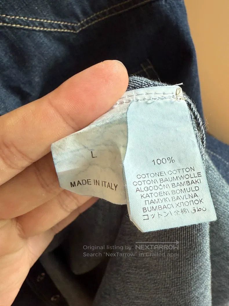Brunello Cucinelli Brunello Cucinelli Denim Shirt Size L / US 10 / IT 46 - 5 Thumbnail