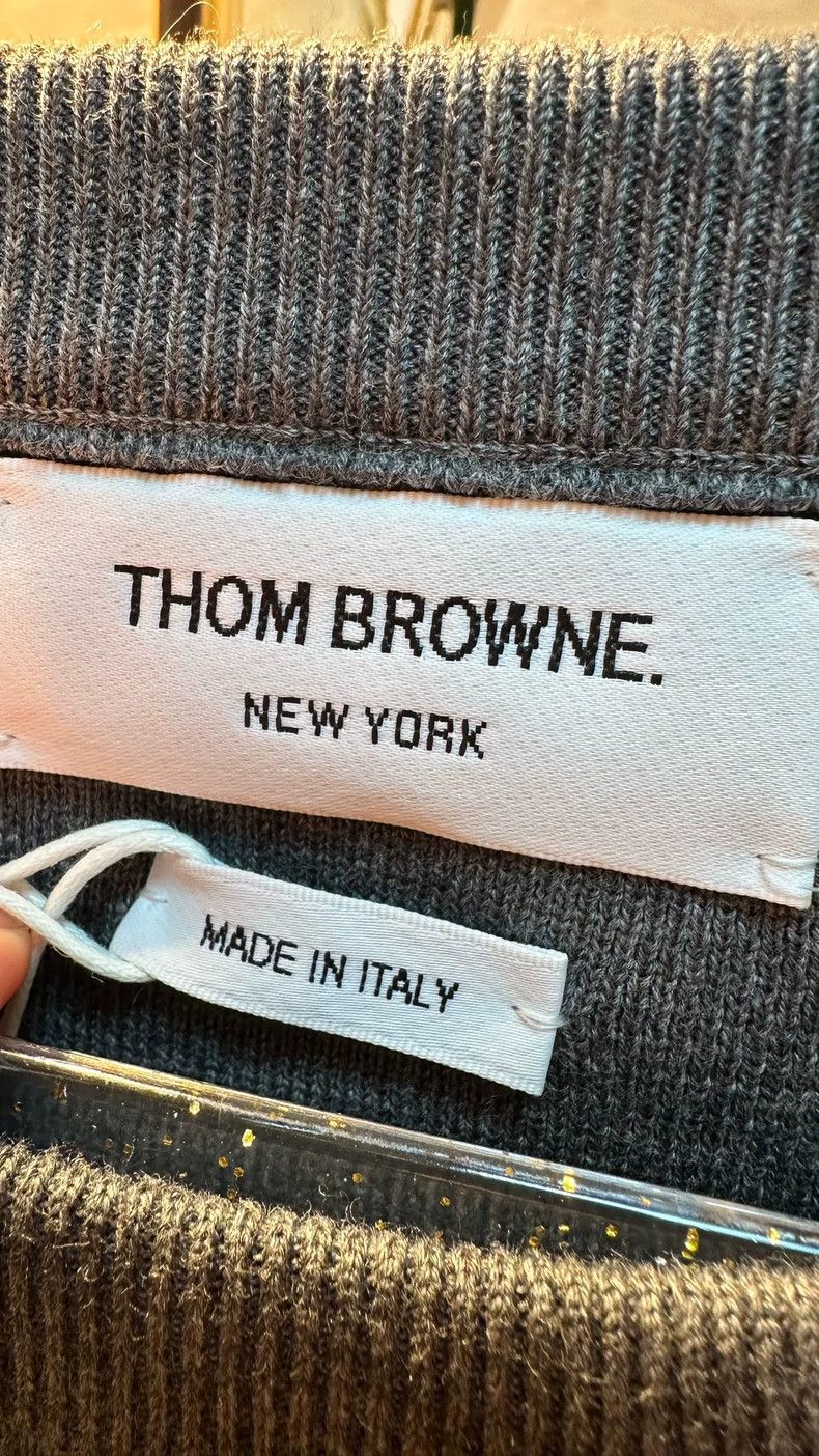 Thom Browne Thom Browne Long sleeve knit sweater Size US M / EU 48-50 / 2 - 5 Thumbnail