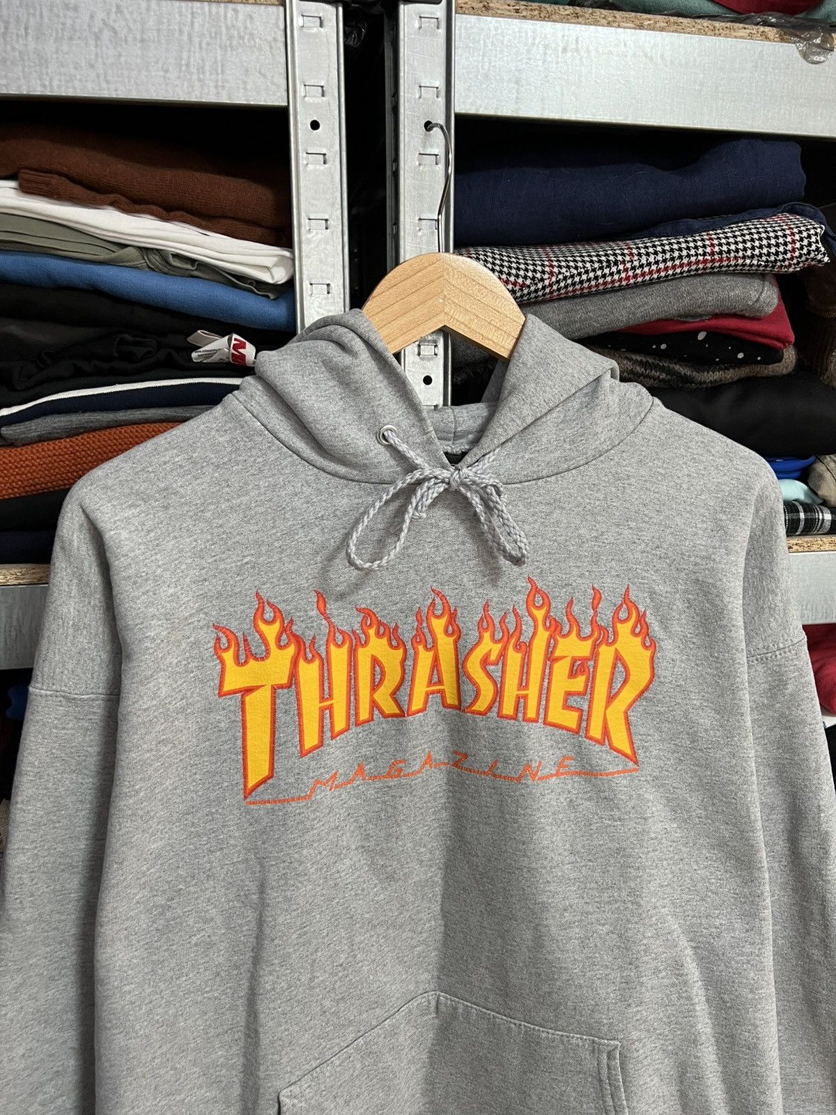 Thrasher Thrasher Magazine Hoodie L Skateboarding Pullover Flames Size US L / EU 52-54 / 3 - 2 Thumbnail