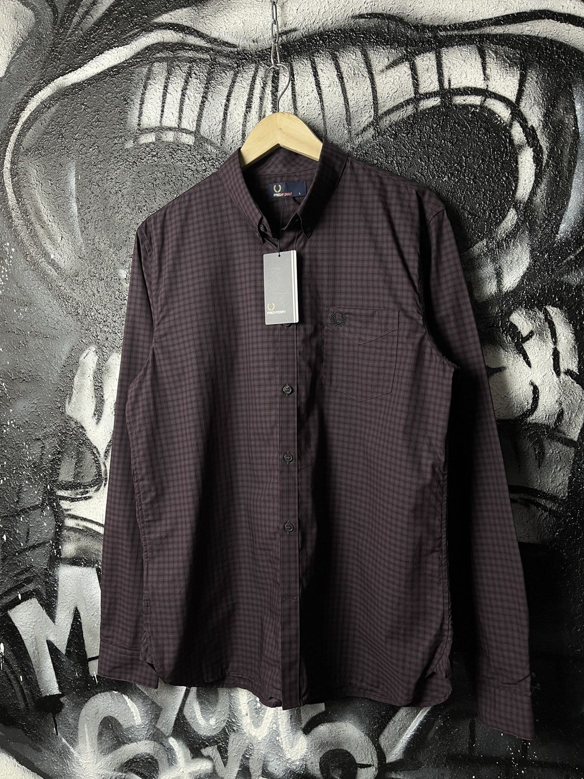 Fred Perry Fred Perry Cotton Checkered Button Up Shirt Men’s Size Large Size US L / EU 52-54 / 3 - 1 Thumbnail