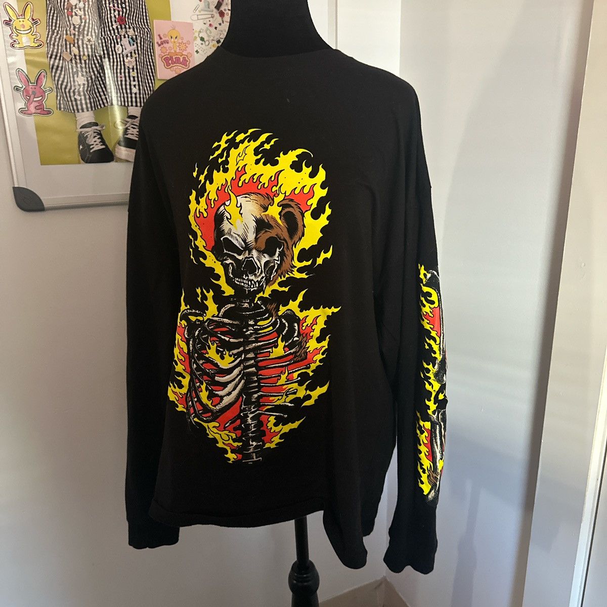 Teddy Fresh teddy fresh all over flame long sleeve (M) Size US M / EU 48-50 / 2 - 1 Thumbnail