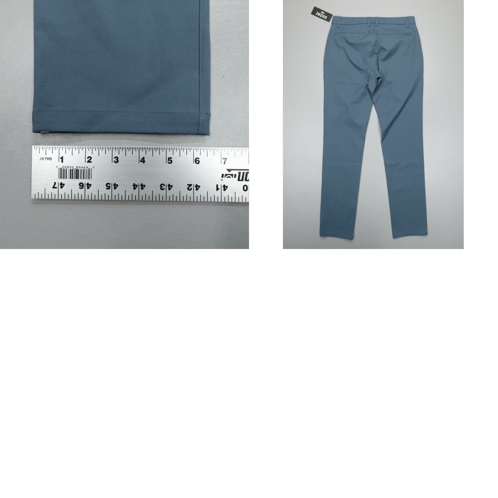 Rhone Rhone Gotham Slim Fit Stretch Pants Dark Teal Men’s 31x33 Athletic 48 Size US 31 - 8 Thumbnail