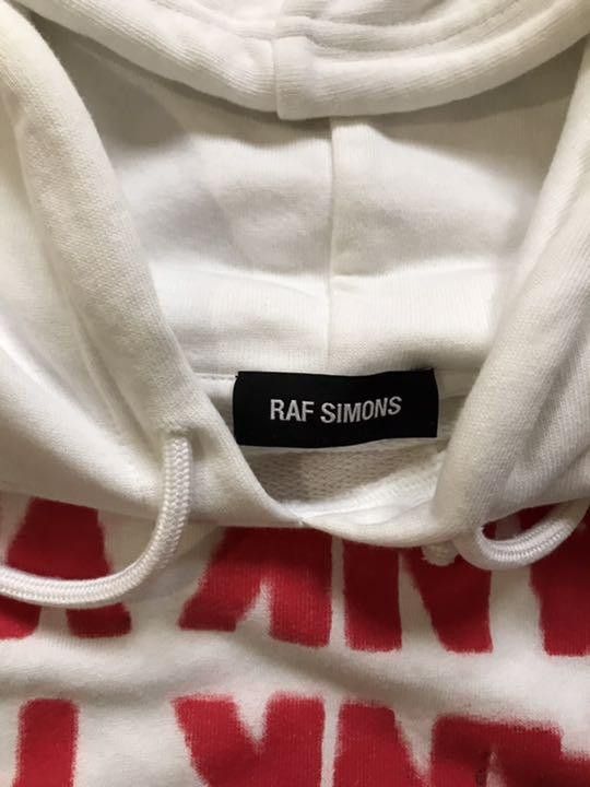 Raf Simons Cropped Boxy "THANK YOU" Sweatshirt Size US M / EU 48-50 / 2 - 3 Thumbnail