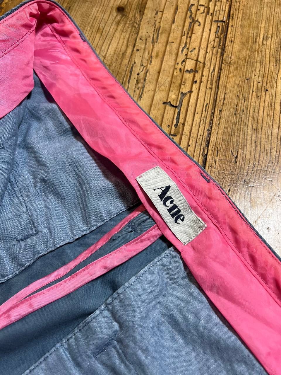 Acne Studios Acne Studios Joy Dull Blue pants Size US 30 / EU 46 - 5 Thumbnail