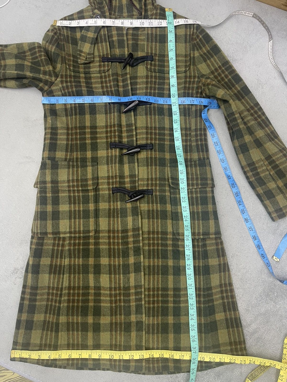 PPFM × Vintage ARCHIVE💥PEYTON PLACE WOOL PARKA TARTANS Size US S / EU 44-46 / 1 - 10 Thumbnail