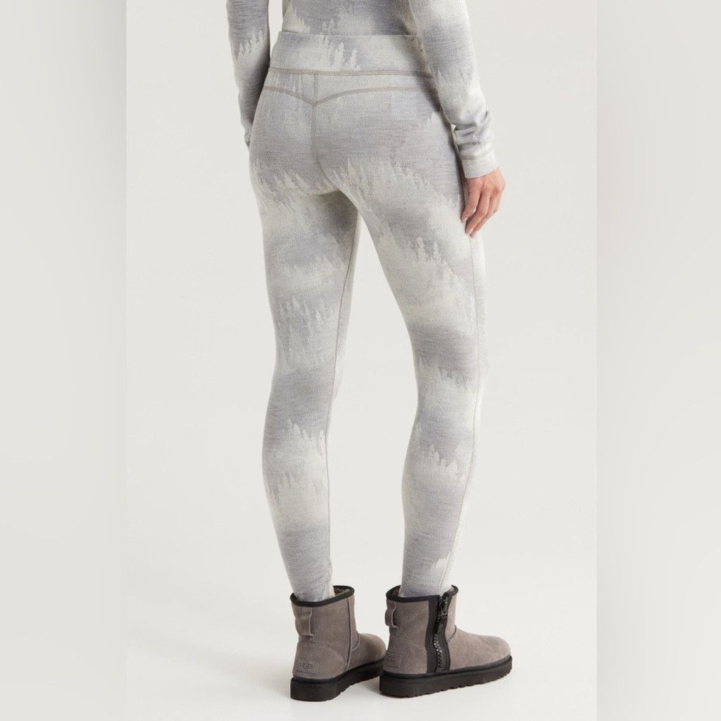 Smartwool NEW Smartwool Classic Thermal Merino Base Leggings Grey US S Size 27" / US 4 / IT 40 - 3 Thumbnail