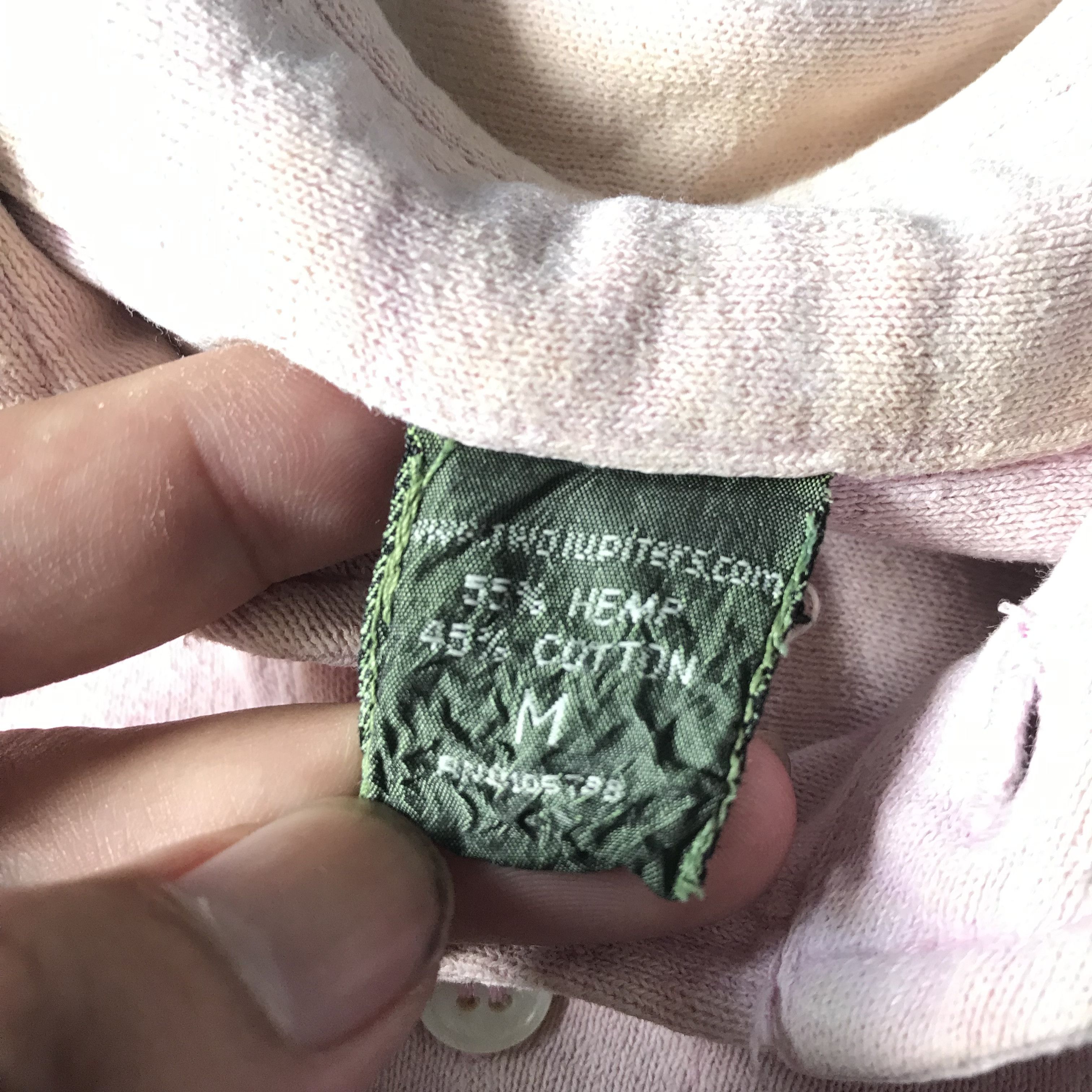 Vintage Vintage chicabowwow Hemp Polo shirt 100% Hemp Cotton soft Size US M / EU 48-50 / 2 - 7 Thumbnail