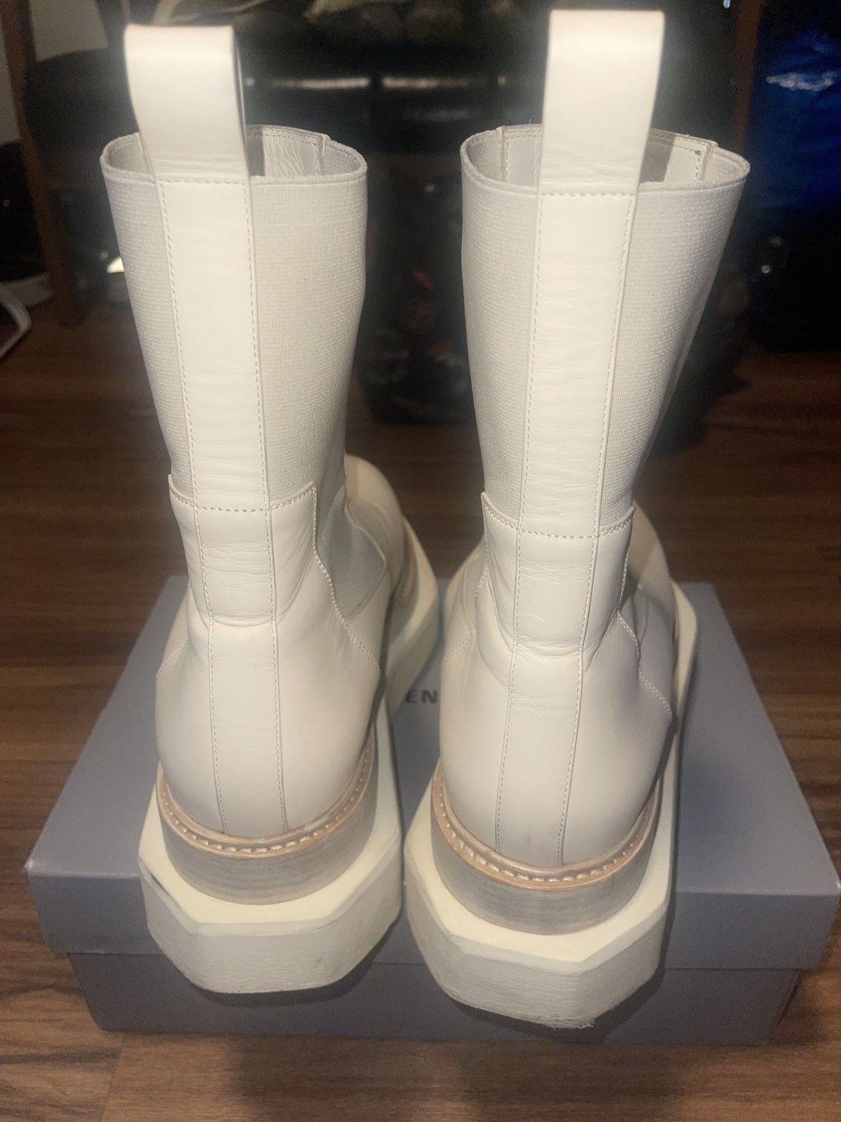 Rick Owens Rick Owen’s Beatle Turtle Cyclops Boot Size US 8 / EU 41 - 6 Thumbnail