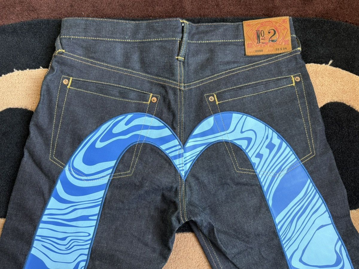 Evisu EVISU “道楽”camo daicock style denim jeans！size：32x34 Size US 32 / EU 48 - 5 Thumbnail