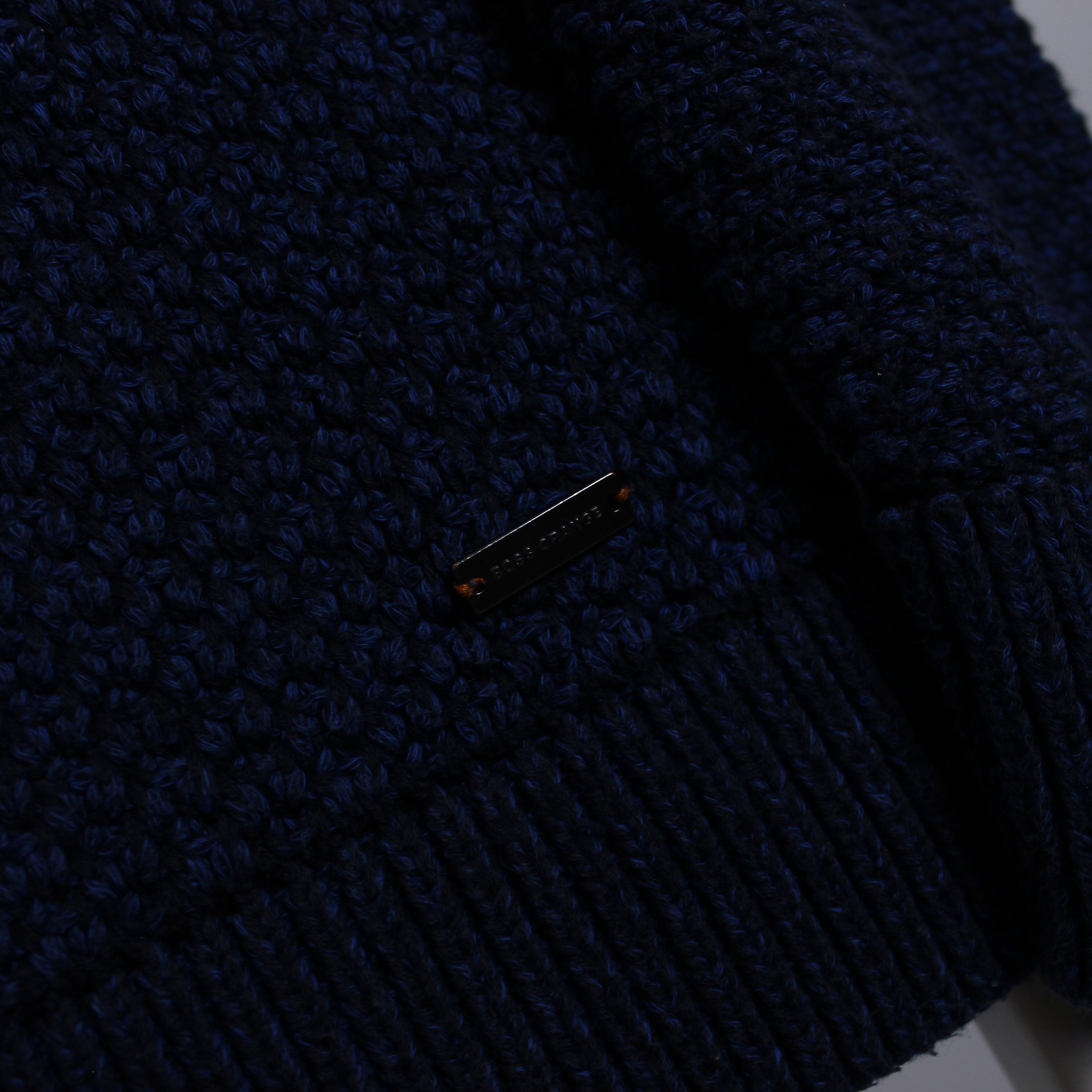 Hugo Boss Hugo Boss sweater men blue cotton M L Size US L / EU 52-54 / 3 - 5 Thumbnail