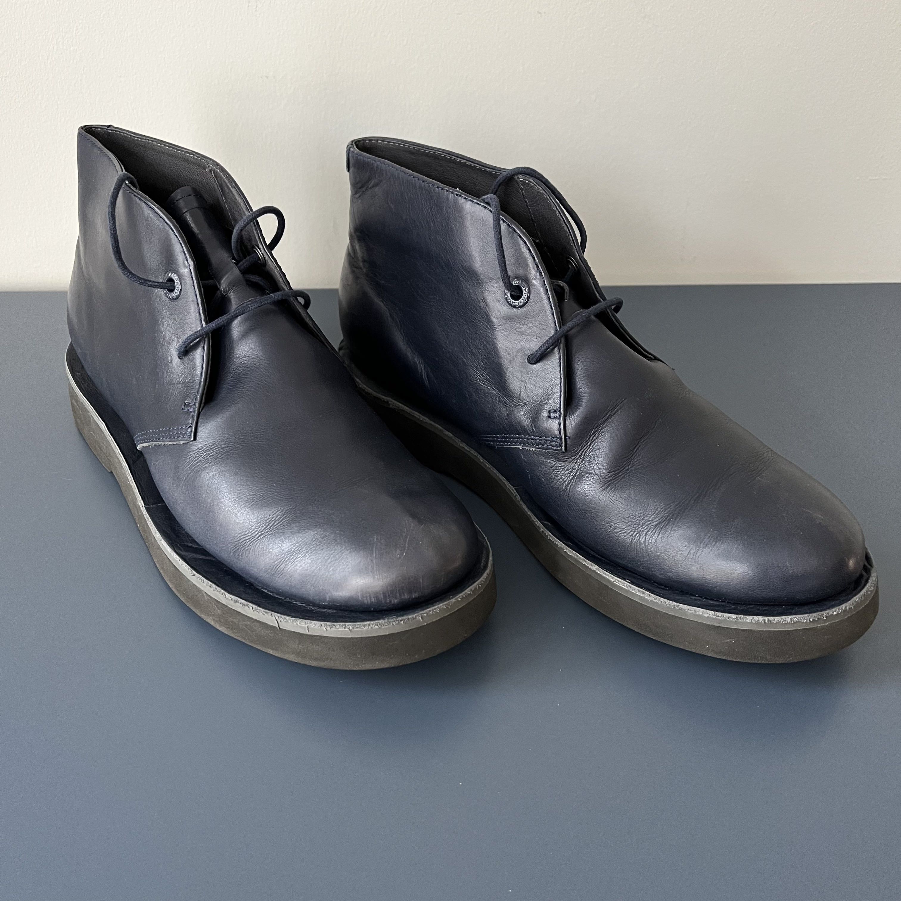 Camper Camper Tyre Blue Ankle Boots / Shoes Size US 8 / EU 41 - 1 Thumbnail