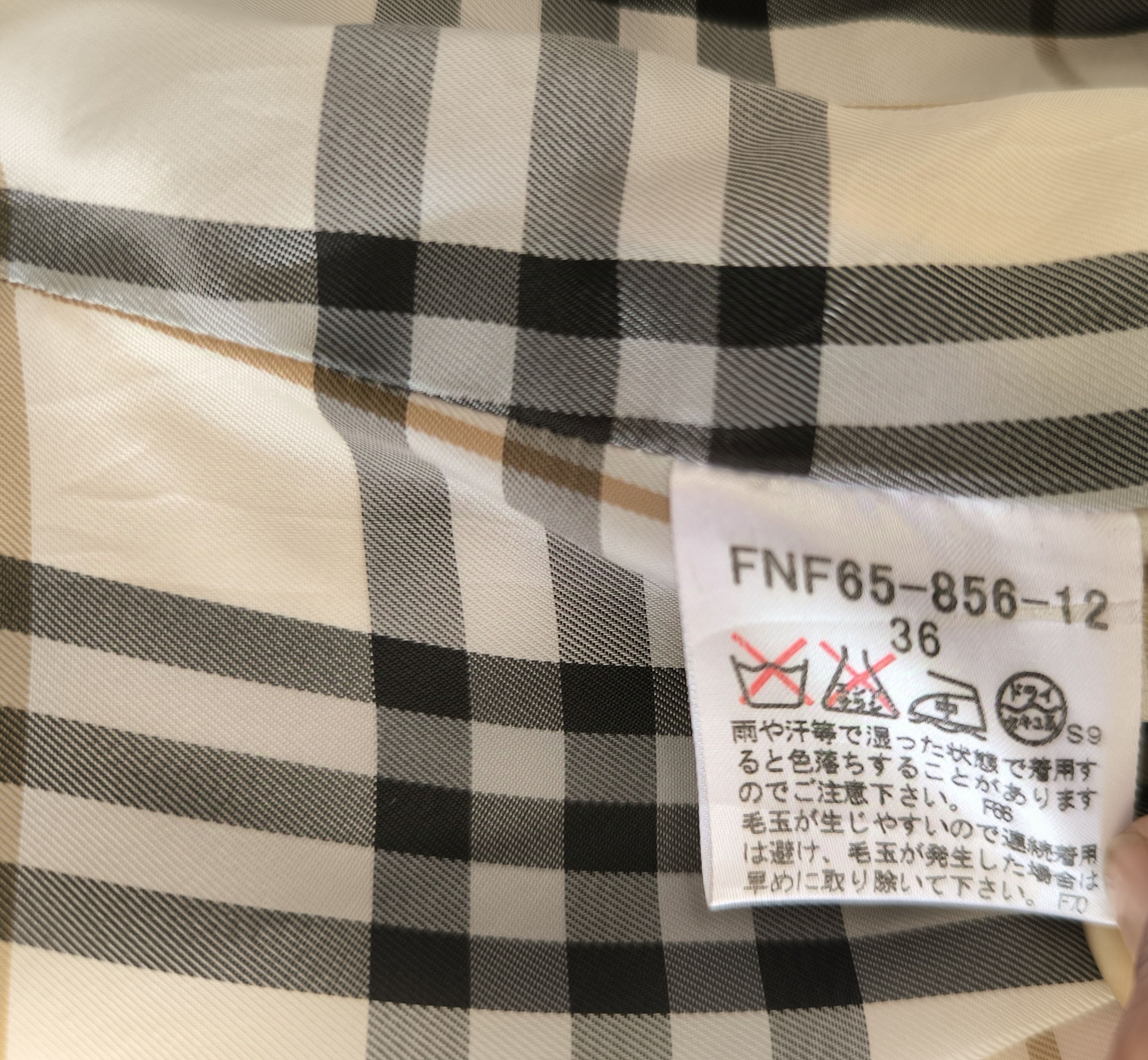 Burberry BURBERRY BLUE LABEL angola fabric coat Size XS / US 0-2 / IT 36-38 - 14 Thumbnail