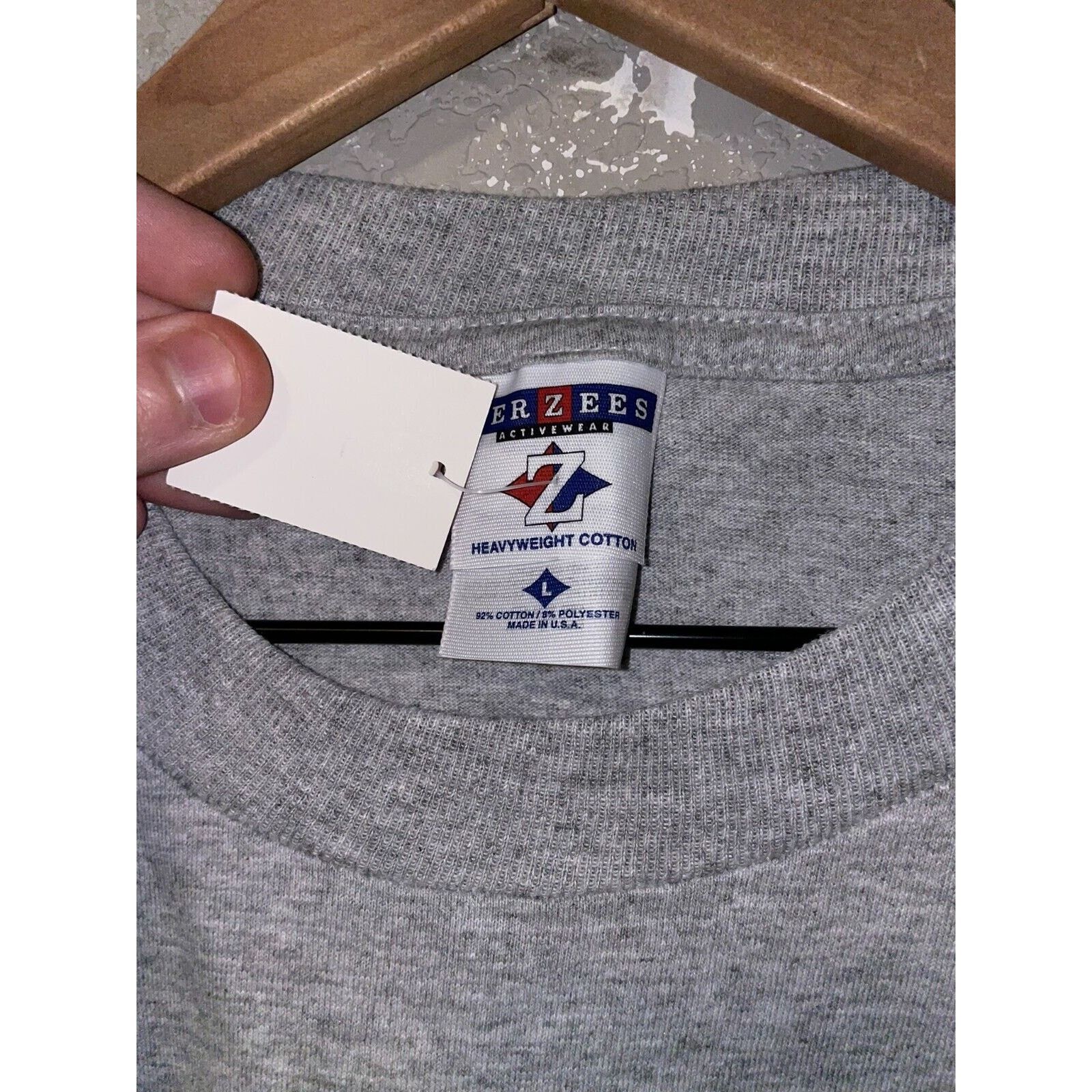 Jerzees Vintage Amish Country Shirt Pennsylvania Gray Tee 90s L Size US L / EU 52-54 / 3 - 7 Thumbnail