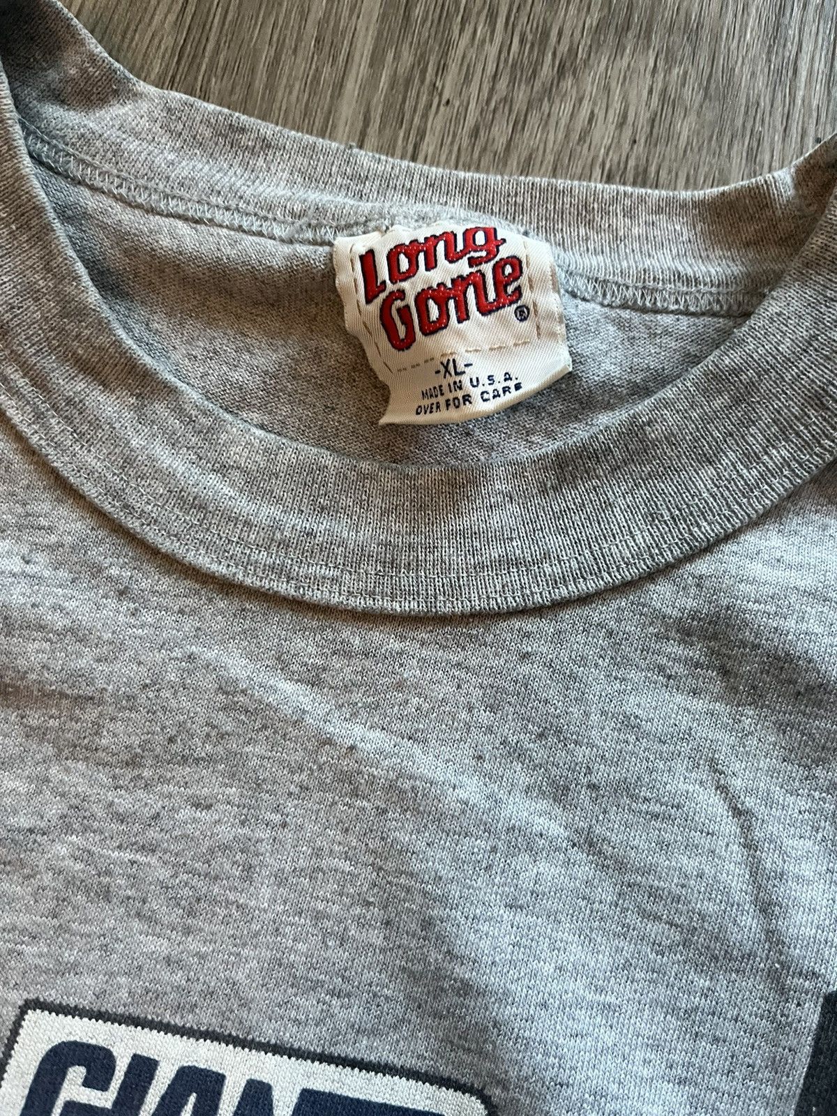 Vintage long gone 1986 new york giants t shirt aop Size US XL / EU 56 / 4 - 4 Thumbnail