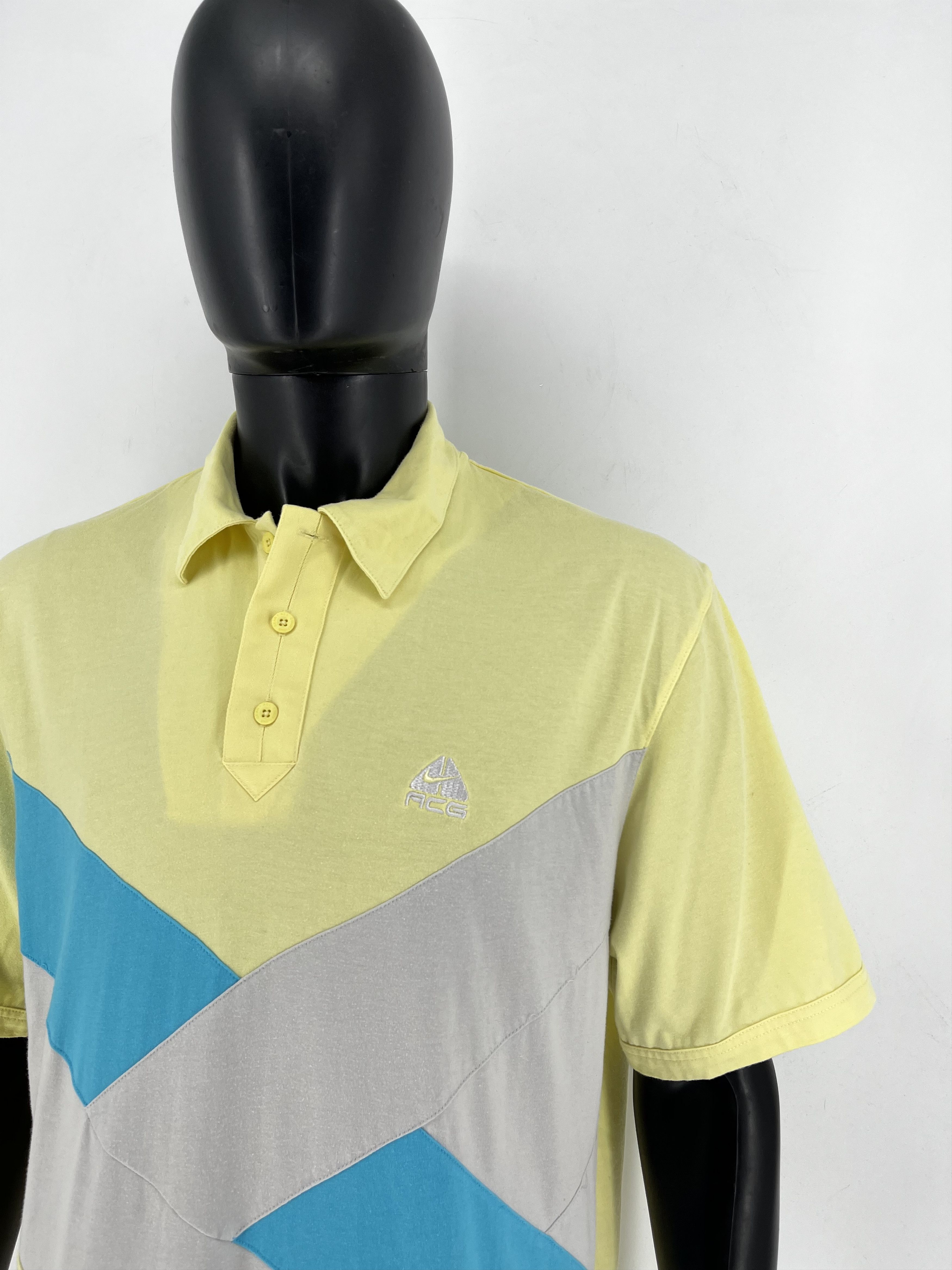 Nike Vintage Nike Acg Polo Shirt Short Sleeve Logo Size XL Fit Size US XL / EU 56 / 4 - 7 Thumbnail