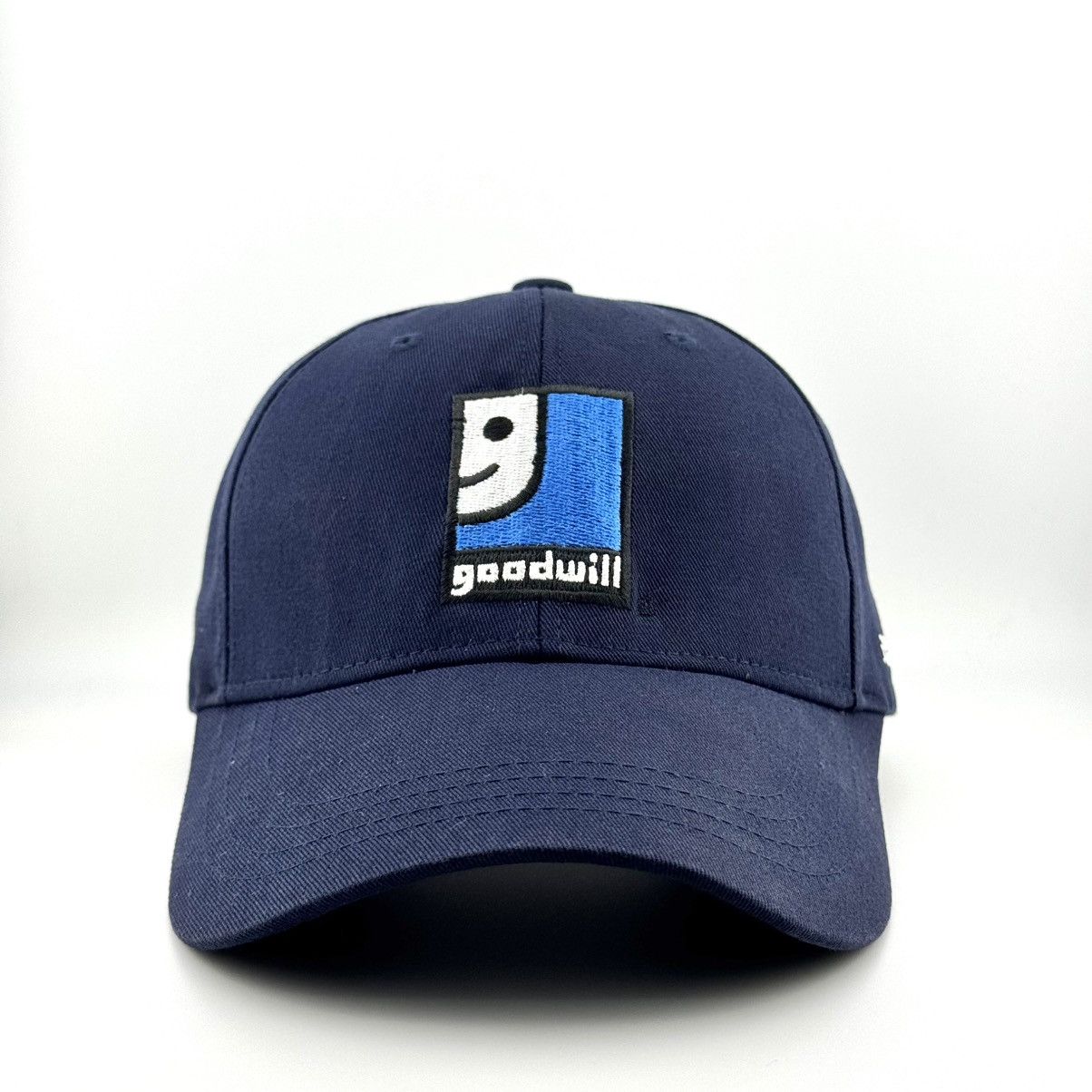 Vintage Vintage Goodwill Korean Logo Cap Navy Size ONE SIZE - 2 Thumbnail