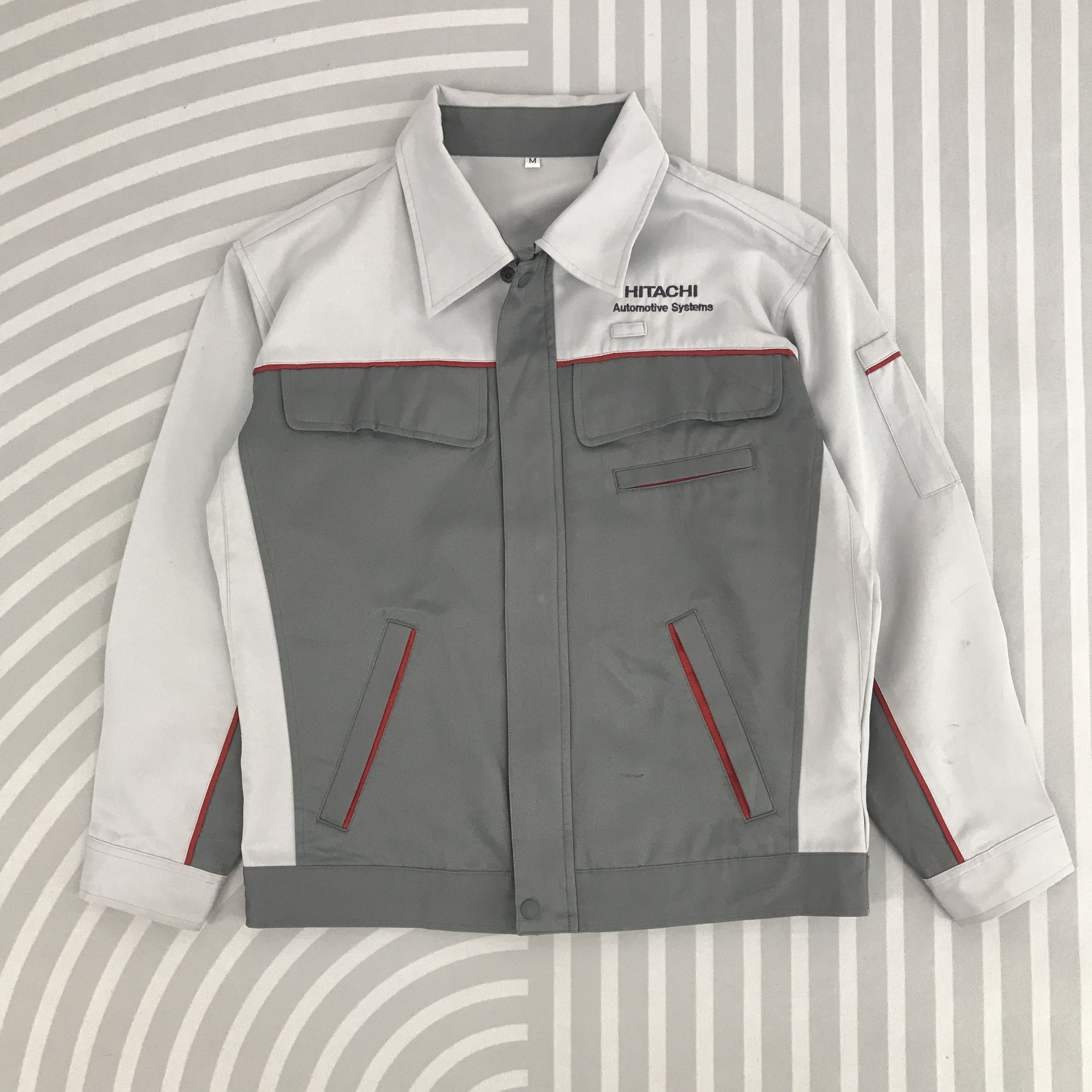 Japanese Brand × Vintage Vintage Hitachi Automotive System up zipper Jacket Size US M / EU 48-50 / 2 - 1 Thumbnail