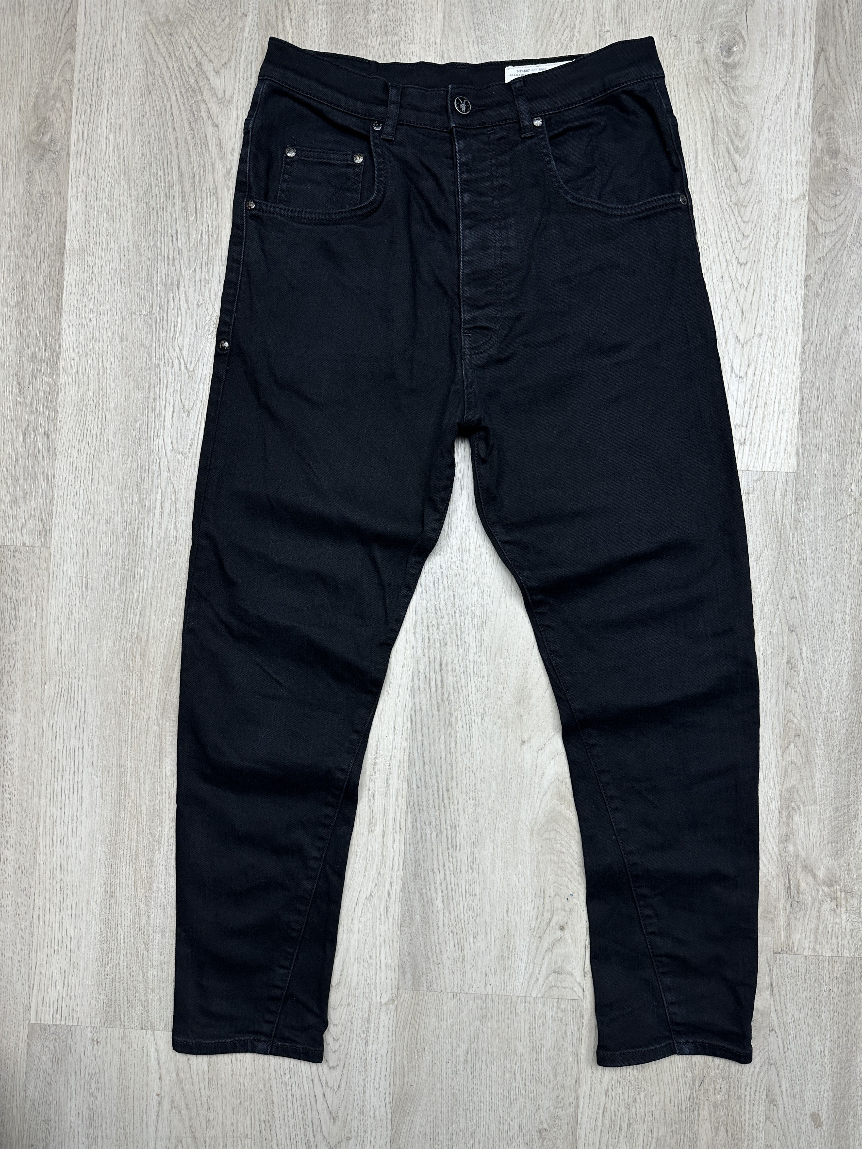Allsaints Allsaints Black Gun Denim Pants Jeans Size US 28 / EU 44 - 1 Thumbnail
