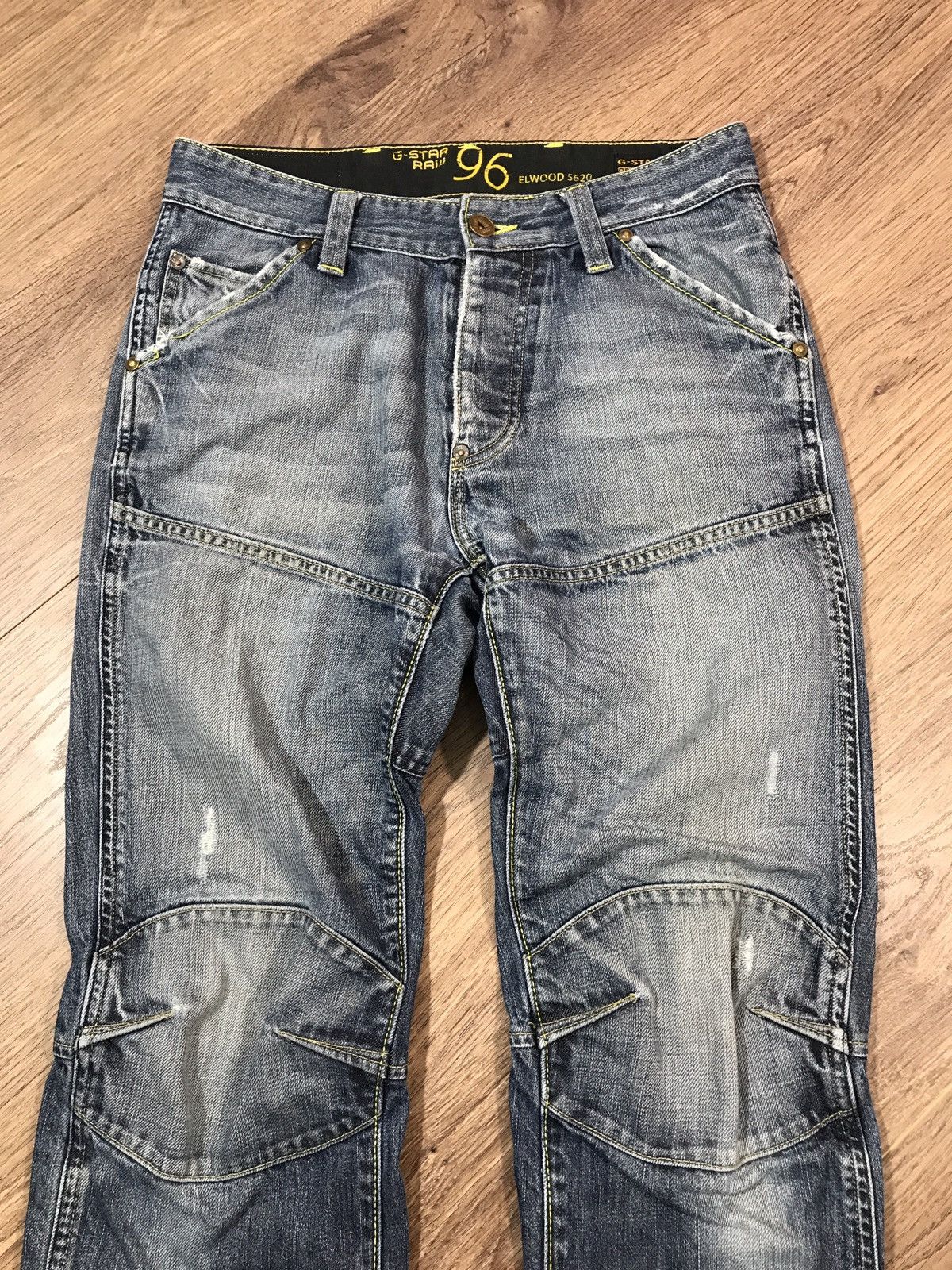G-Star × Vintage Vintage G Star Raw denim pants Jeans Size US 31 - 3 Thumbnail