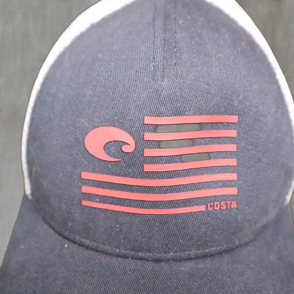 Vintage Costa American Flag Adjustable Baseball Cap Hat Size ONE SIZE - 1 Thumbnail