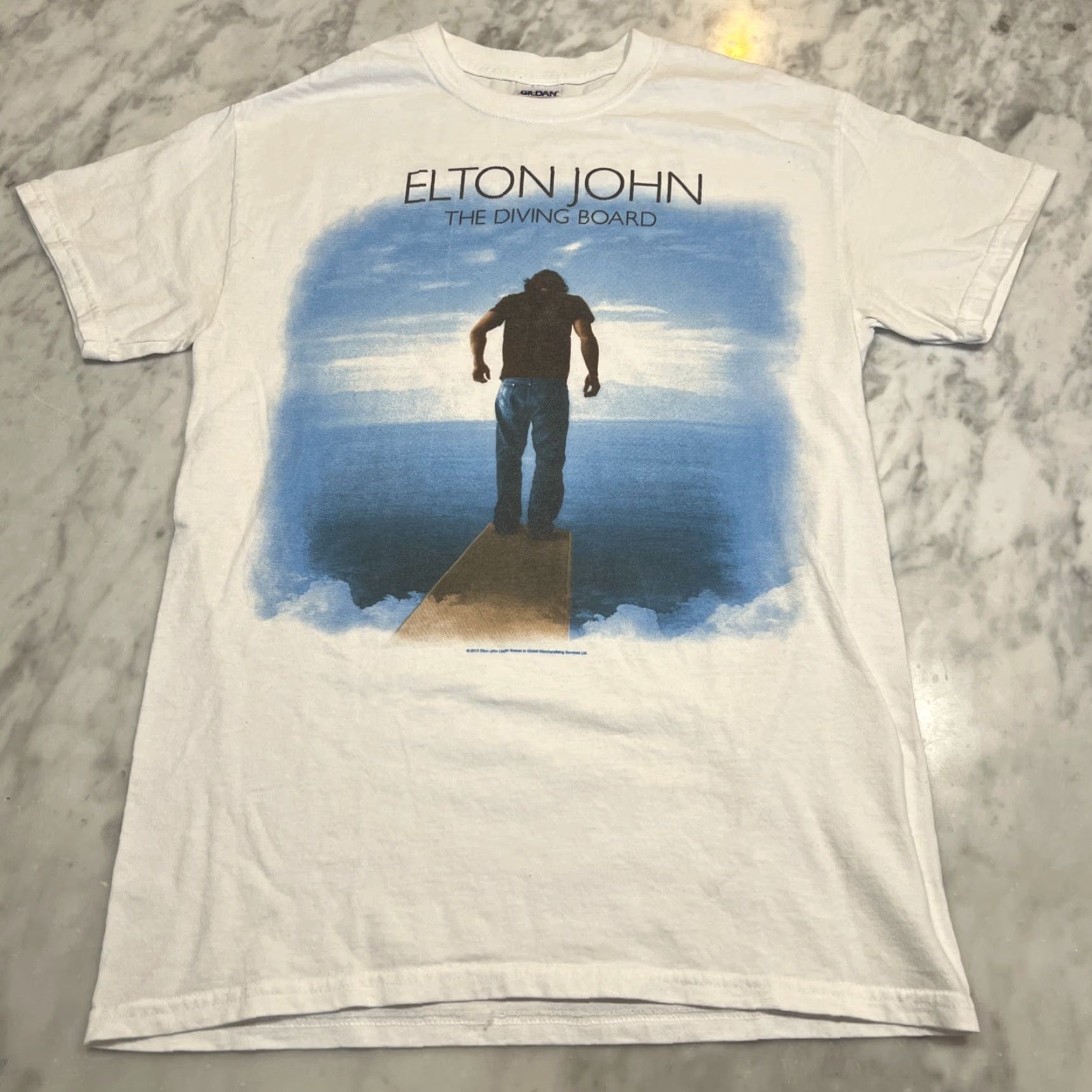 Gildan Elton John 2013 Tour T Shirt Men Small Double Sided Gildan Size US S / EU 44-46 / 1 - 2 Thumbnail
