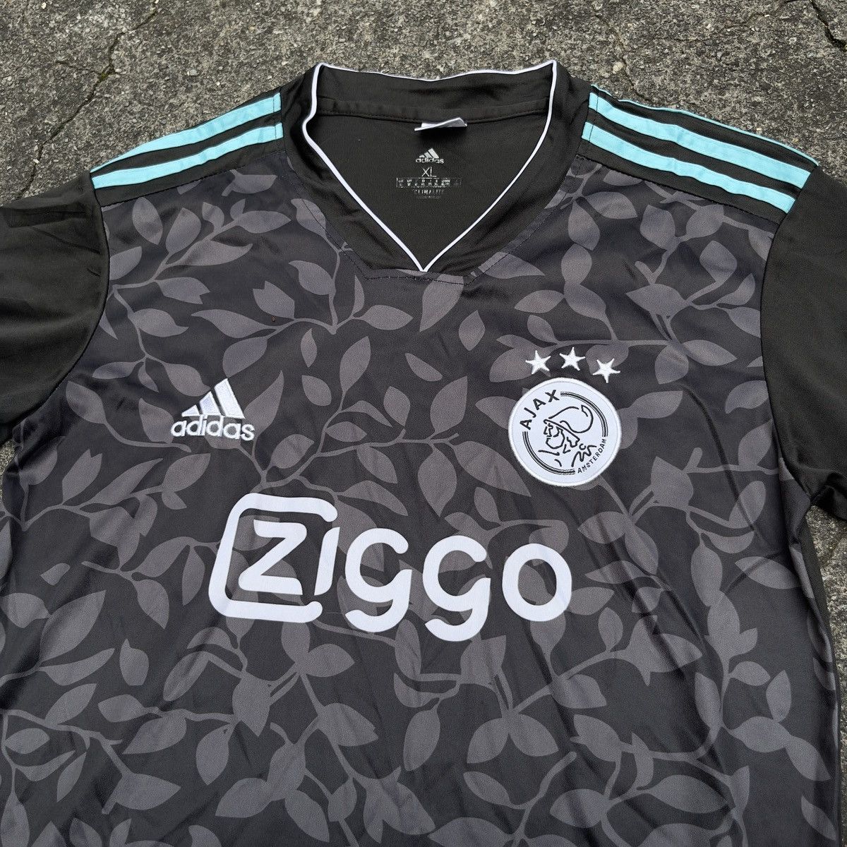 Adidas × Vintage Vintage Adidas AJAXX ZIGGO Soccer Jersey Kit Size US XL / EU 56 / 4 - 2 Thumbnail