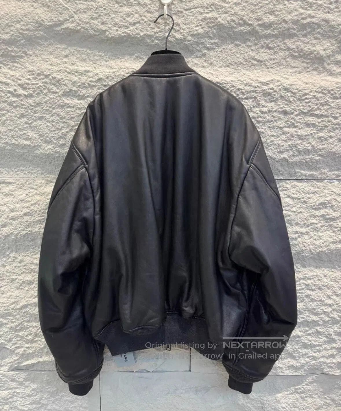 Balenciaga balenciaga black leather er jacket. Size US M / EU 48-50 / 2 - 2 Thumbnail