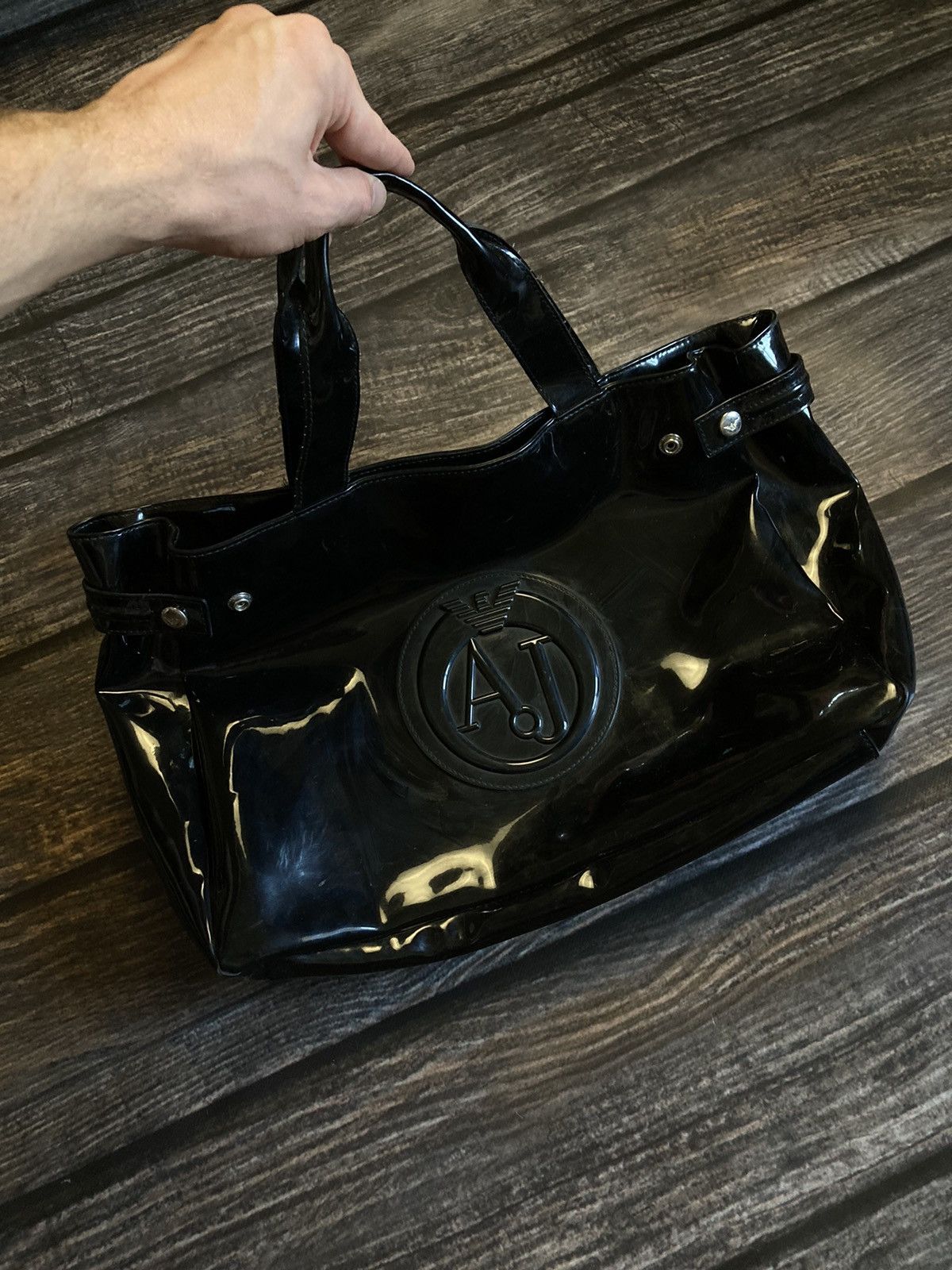 Armani Armani latex bag Size ONE SIZE - 1 Thumbnail