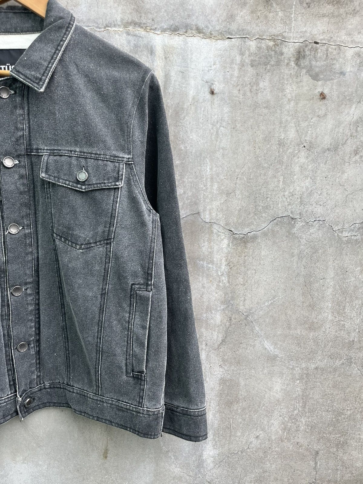 Stussy Live Wild Die Free Denim Jacket Size US L / EU 52-54 / 3 - 4 Thumbnail