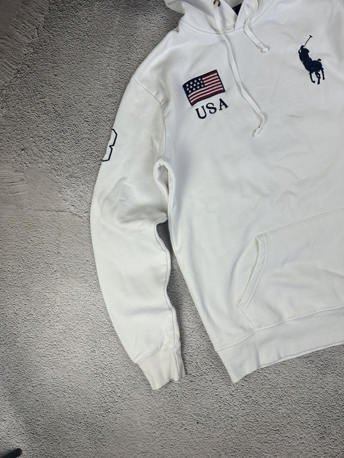 Polo Ralph Lauren Vintage Polo by Ralph Lauren United States USA #3 Flag Pony Size US L / EU 52-54 / 3 - 5 Thumbnail