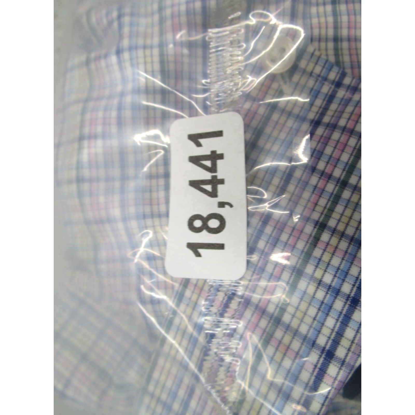 Charles Tyrwhitt Charles Tyrwhitt Dress Shirt Mens Large Extra Slim Fit Blue Check Button Up Weekend Size 42R - 8 Thumbnail