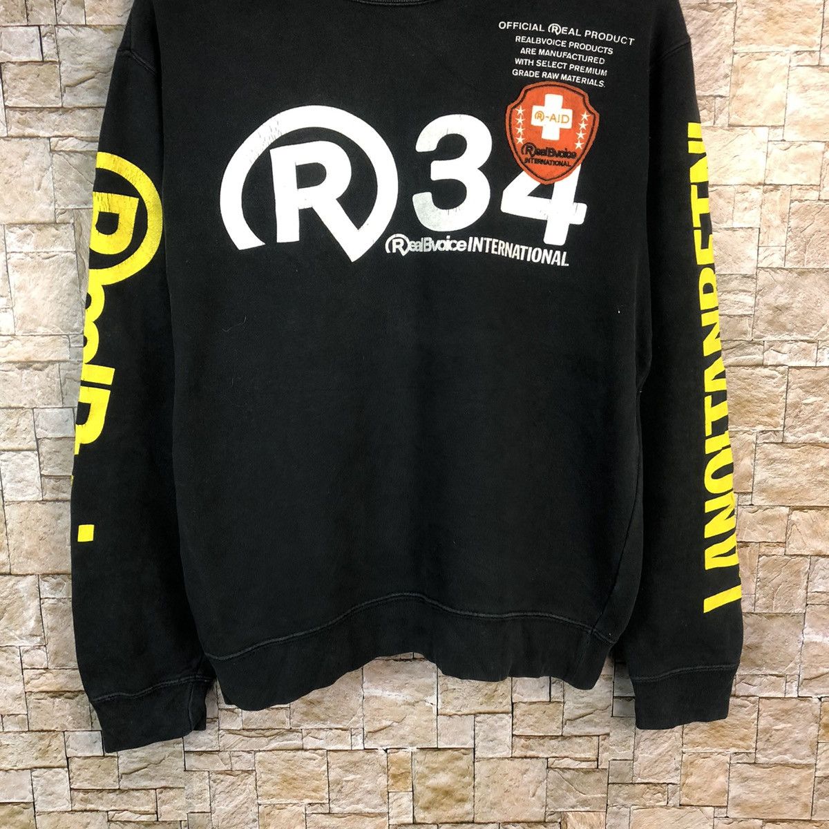 Japanese Brand Real B Voice Dark Blue Sweatshirt #A519 Size US M / EU 48-50 / 2 - 3 Thumbnail