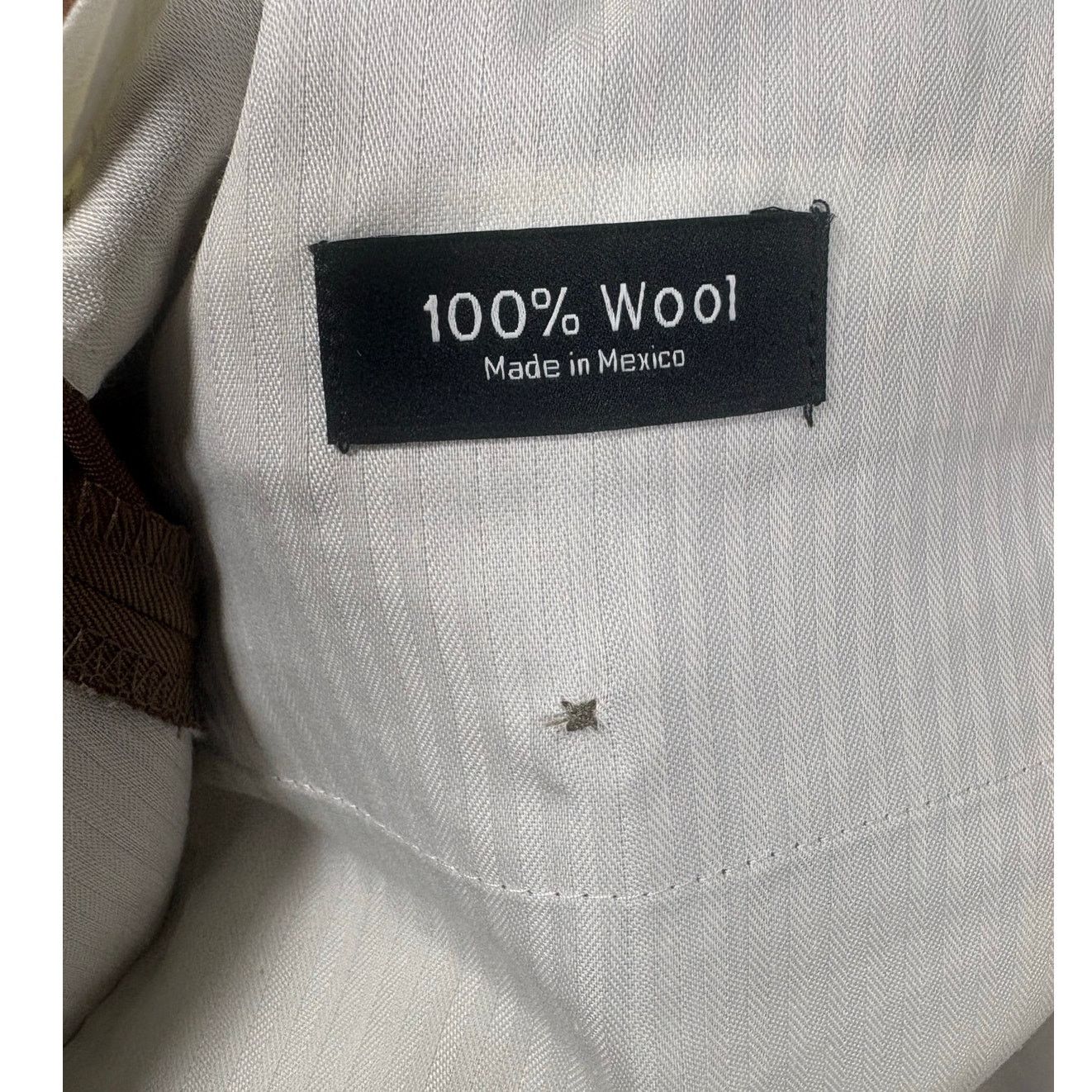 Paul Fredrick Paul Fredrick Brown Wool Flat Front Slacks Classic Fit #0514 Size US 34 / EU 50 - 5 Thumbnail