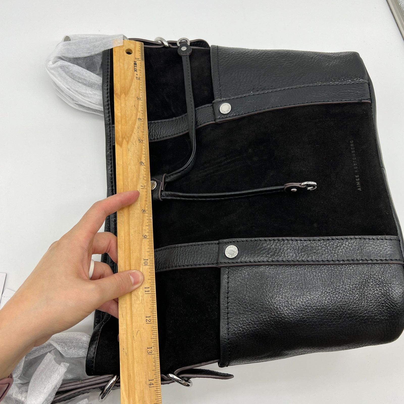 Other Aimee Kestenberg About Town Suede Drawstring Bags Black Size ONE SIZE - 11 Thumbnail