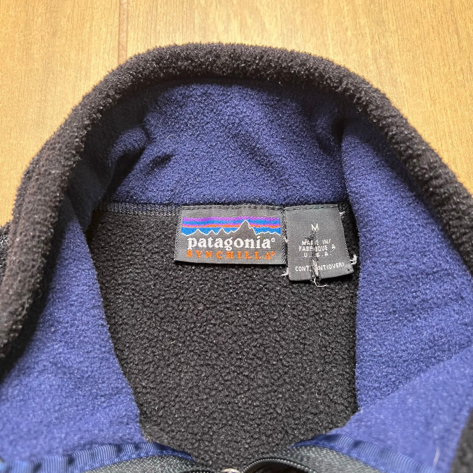 Patagonia Patagonia Synchilla Fleece Vest Black Blue Zip Vintage USA M Size US M / EU 48-50 / 2 - 3 Thumbnail