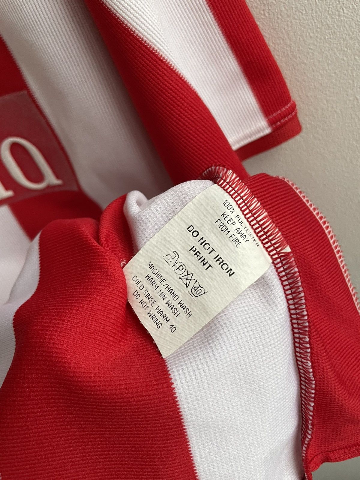 Le Coq Sportif Stoke City 2001 2002 2003 Home Football Soccer Jersey Shirt Size US XL / EU 56 / 4 - 11 Thumbnail