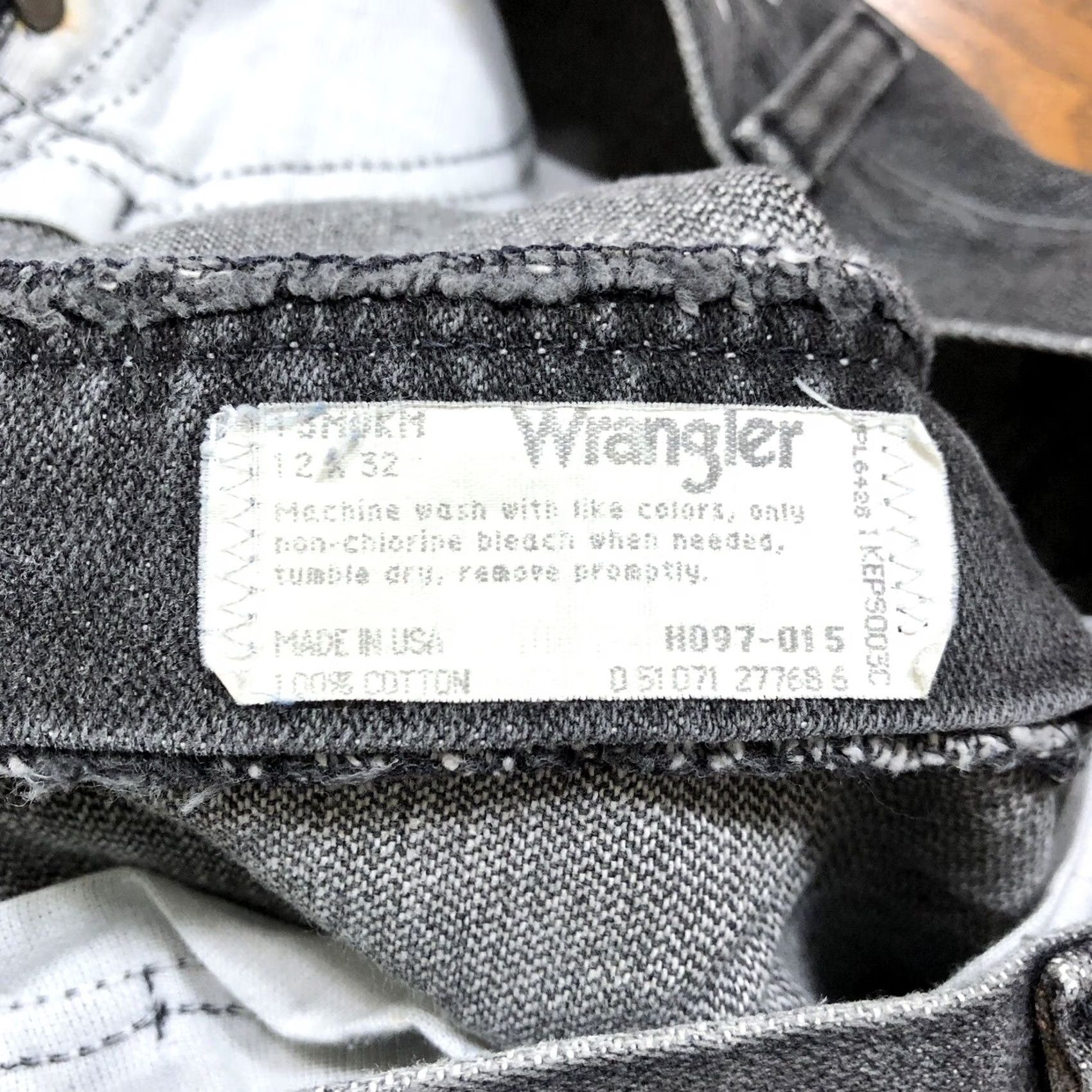 Wrangler VINTAGE Wrangler Cowboy Cut Jeans Womens 12 30 Inseam Faded Gray USA Western Size 34" / US 12 / IT 48 - 6 Thumbnail