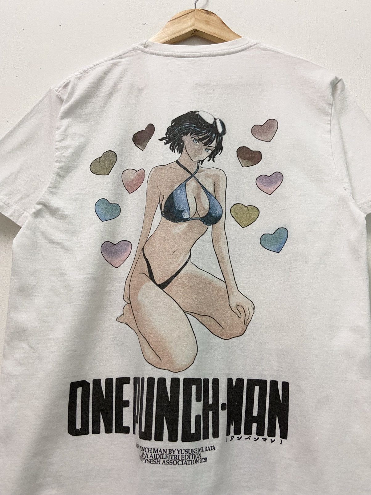 Anime × Japanese Brand × Pervert 2000's Bootleg Anime One Punch Man Fubuki Vogue T-Shirt Size US M / EU 48-50 / 2 - 4 Thumbnail
