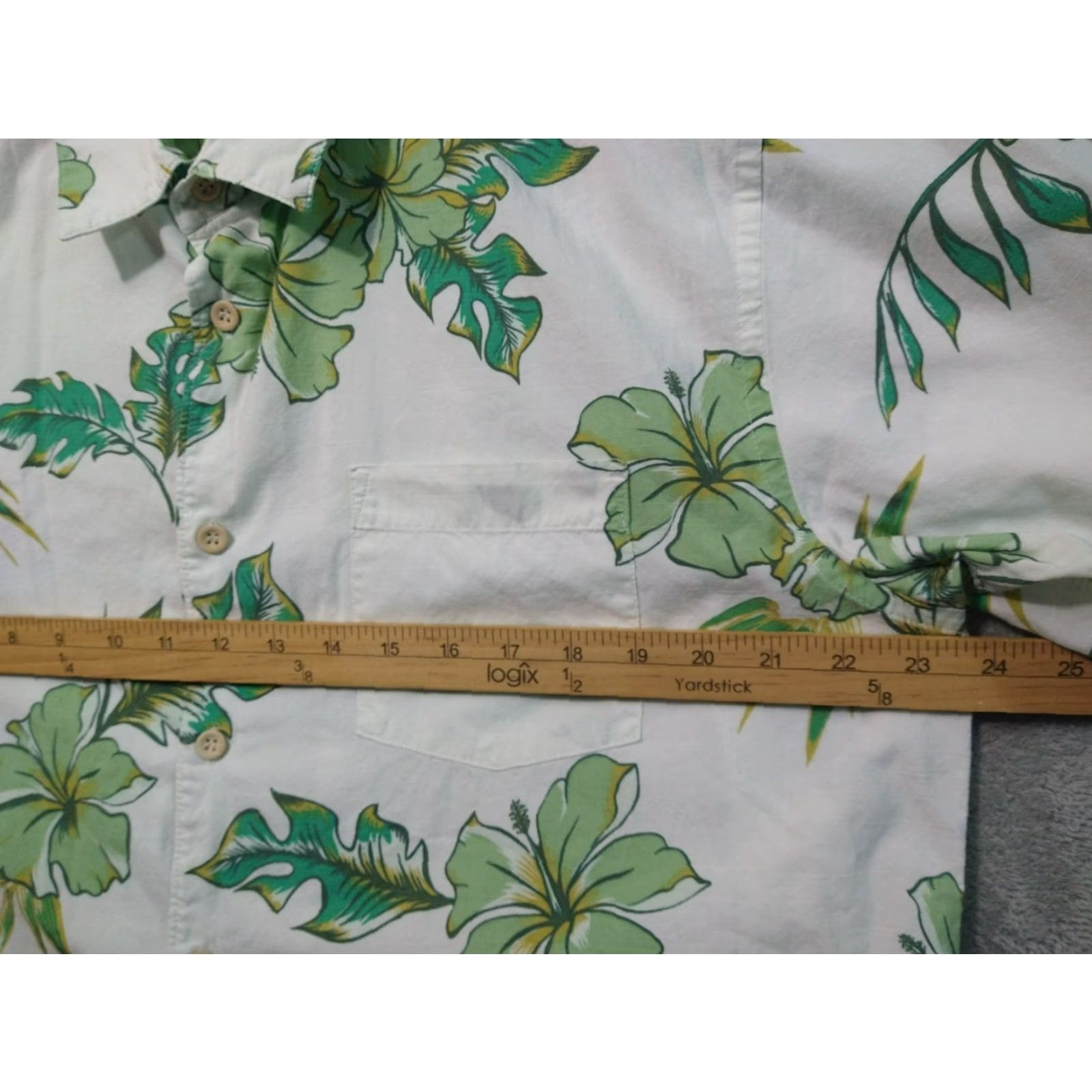 Quiksilver Quiksilver Waterman Collection Shirt Mens Large White Floral Hawaiian Size US L / EU 52-54 / 3 - 4 Thumbnail