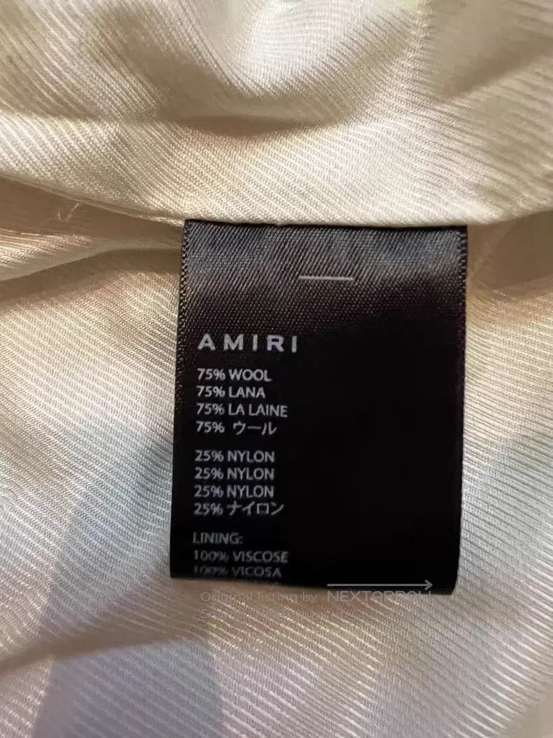Amiri Amiri Classic Men's Long Elegant Coat Size 46 Size US S / EU 44-46 / 1 - 5 Thumbnail