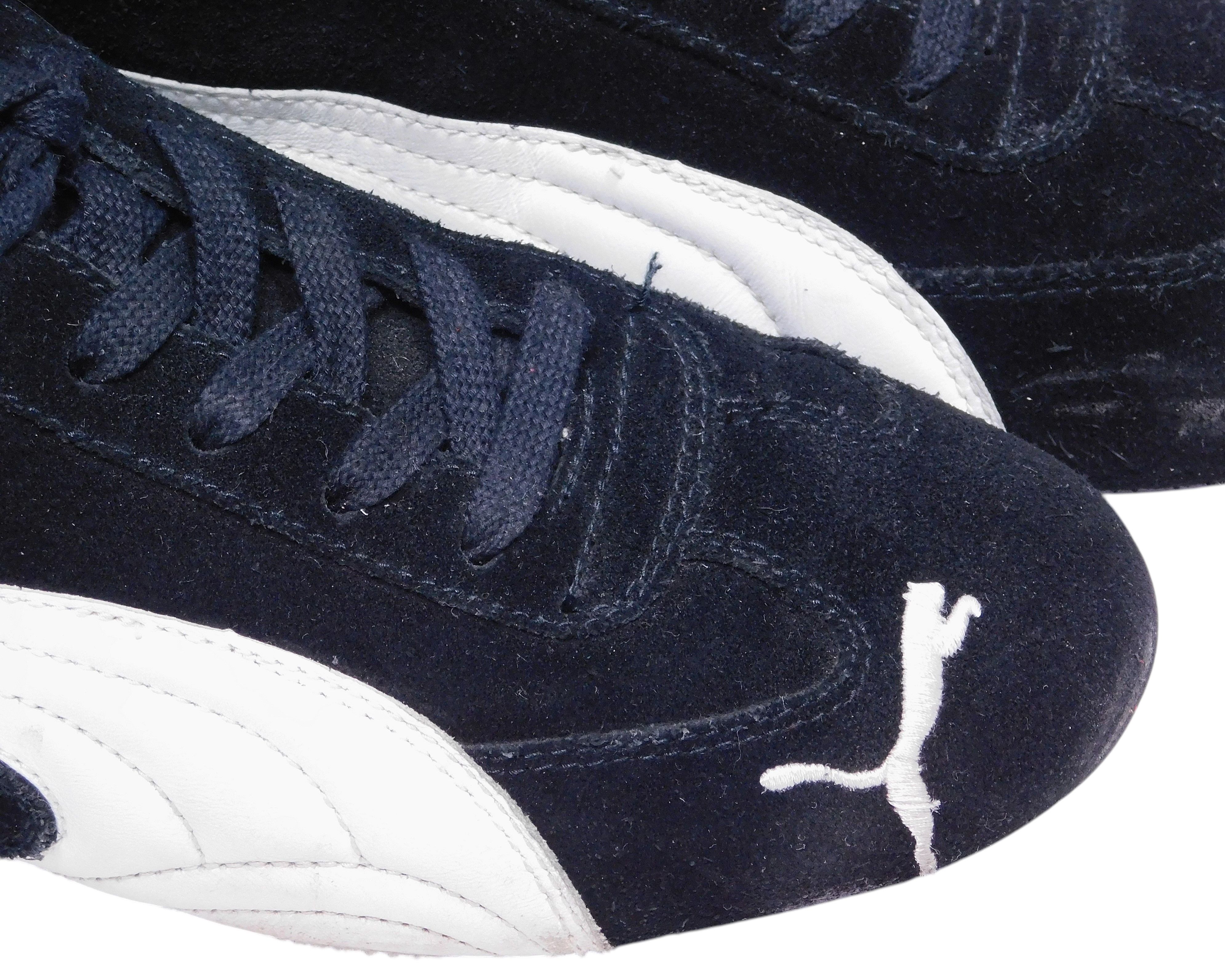Puma Puma Sparco black and white racing shoes Size US 10 / EU 43 - 4 Thumbnail