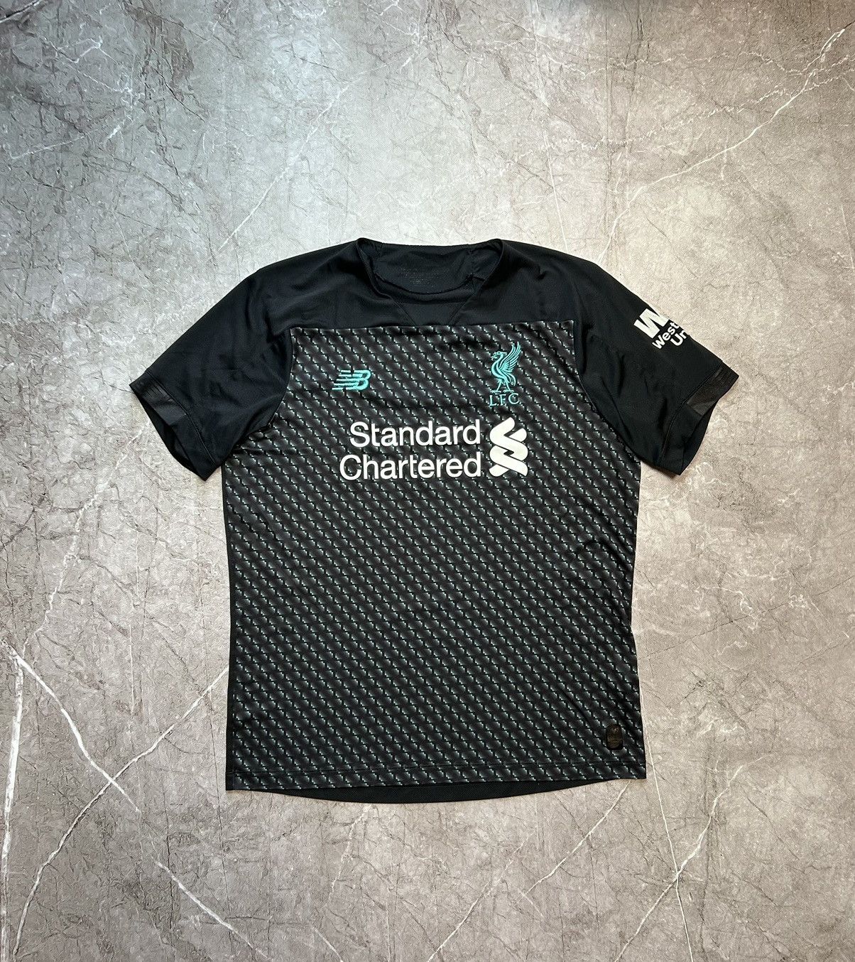 New Balance 2019 2020 Liverpool New Balance Away Third Kit Soccer Jersey Size US L / EU 52-54 / 3 - 1 Thumbnail
