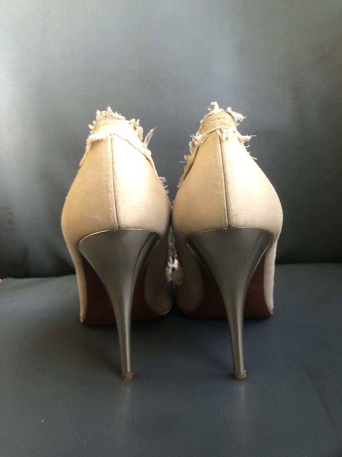 Lanvin Lanvin Beige Women’s Heels Size 38.5 Size US 7.5 / IT 37.5 - 17 Thumbnail