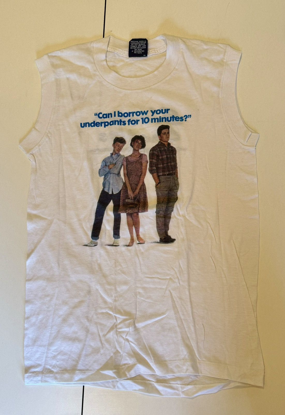 Vintage Vintage Sixteen Candles 1984 Movie Promo Shirt Size US L / EU 52-54 / 3 - 2 Thumbnail